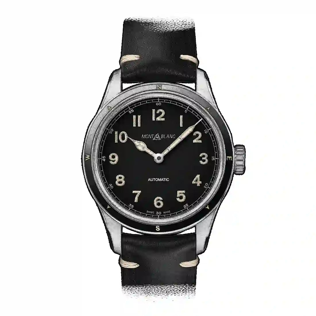 Montblanc 1858 Automatik Schwarz