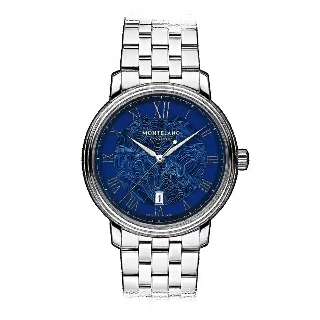 Montblanc Tradition Automatic Blue 40mm