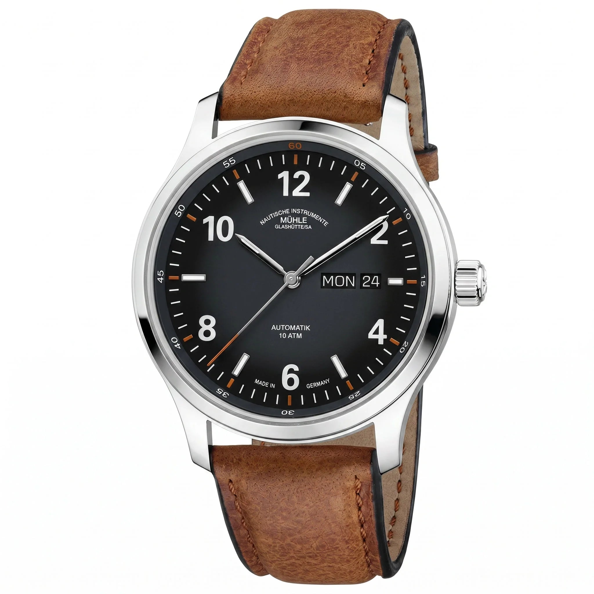 Mühle Glashütte Lunova Automatik Schwarz