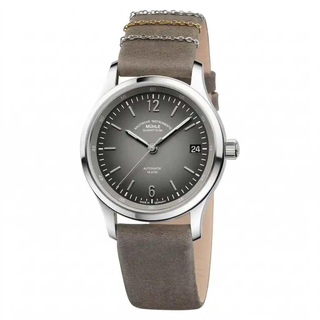Mühle Glashütte Lunova Automatic Grey 35mm