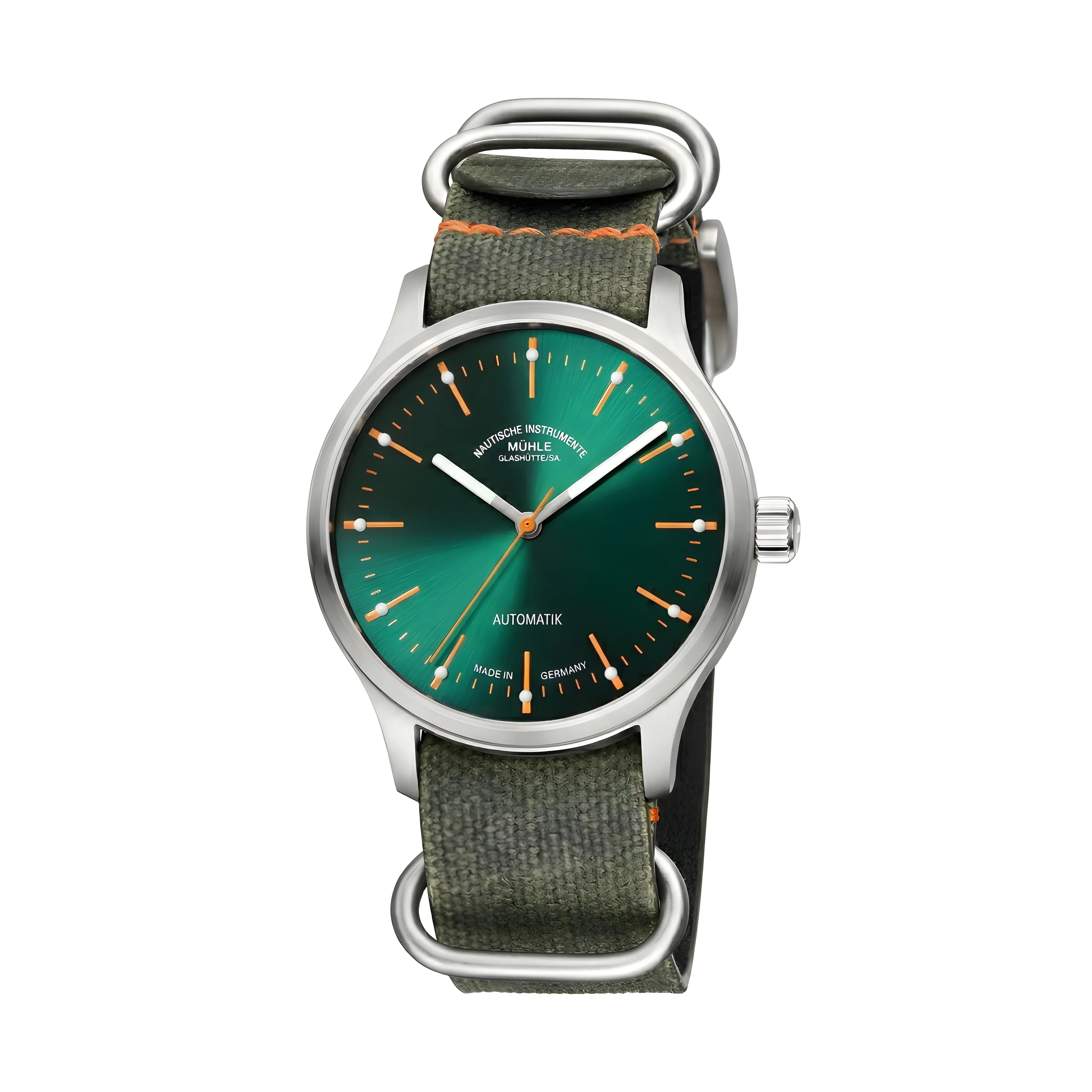 Mühle Glashütte Panova Automatik Grün 40mm