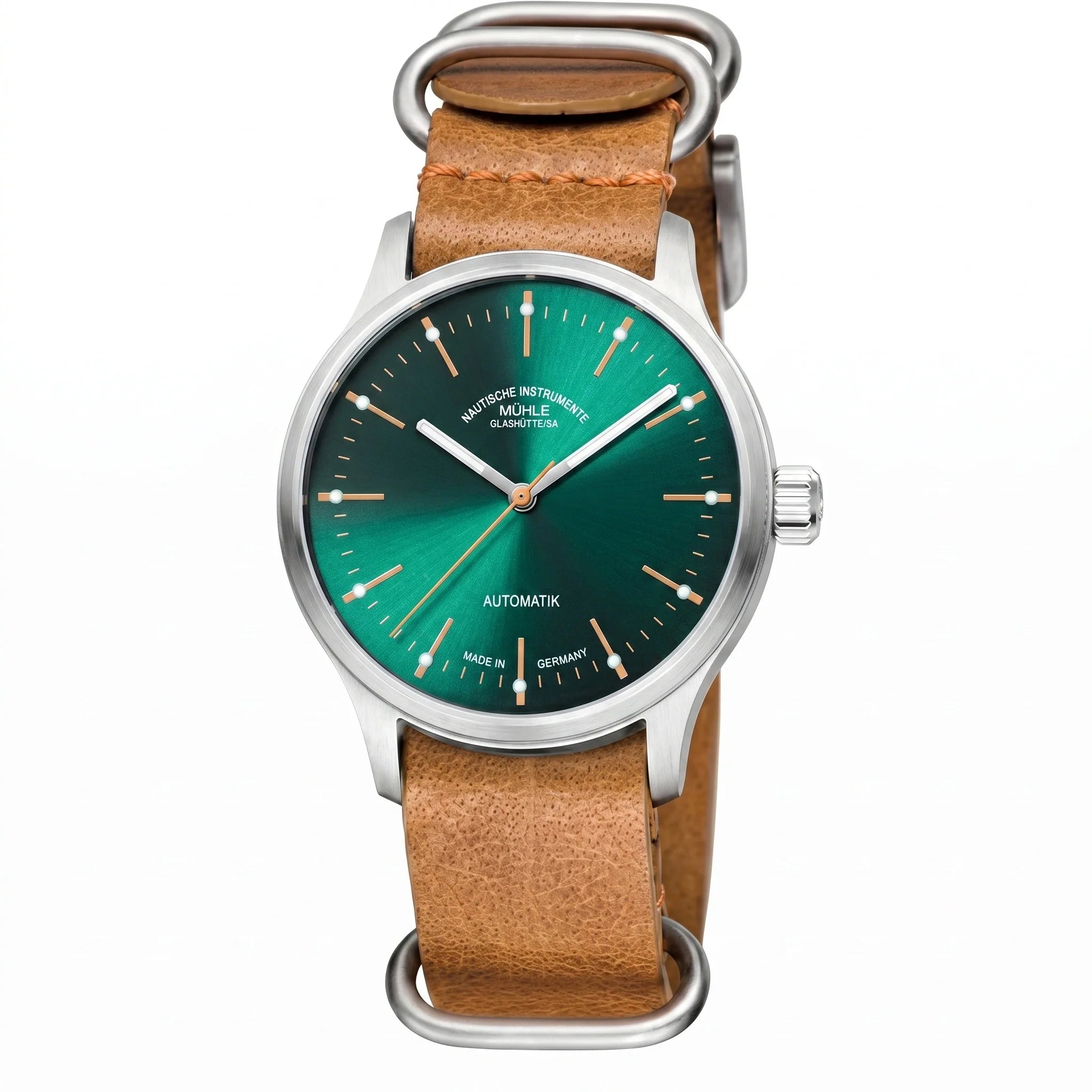 Mühle Glashütte Panova Automatik Grün 40mm