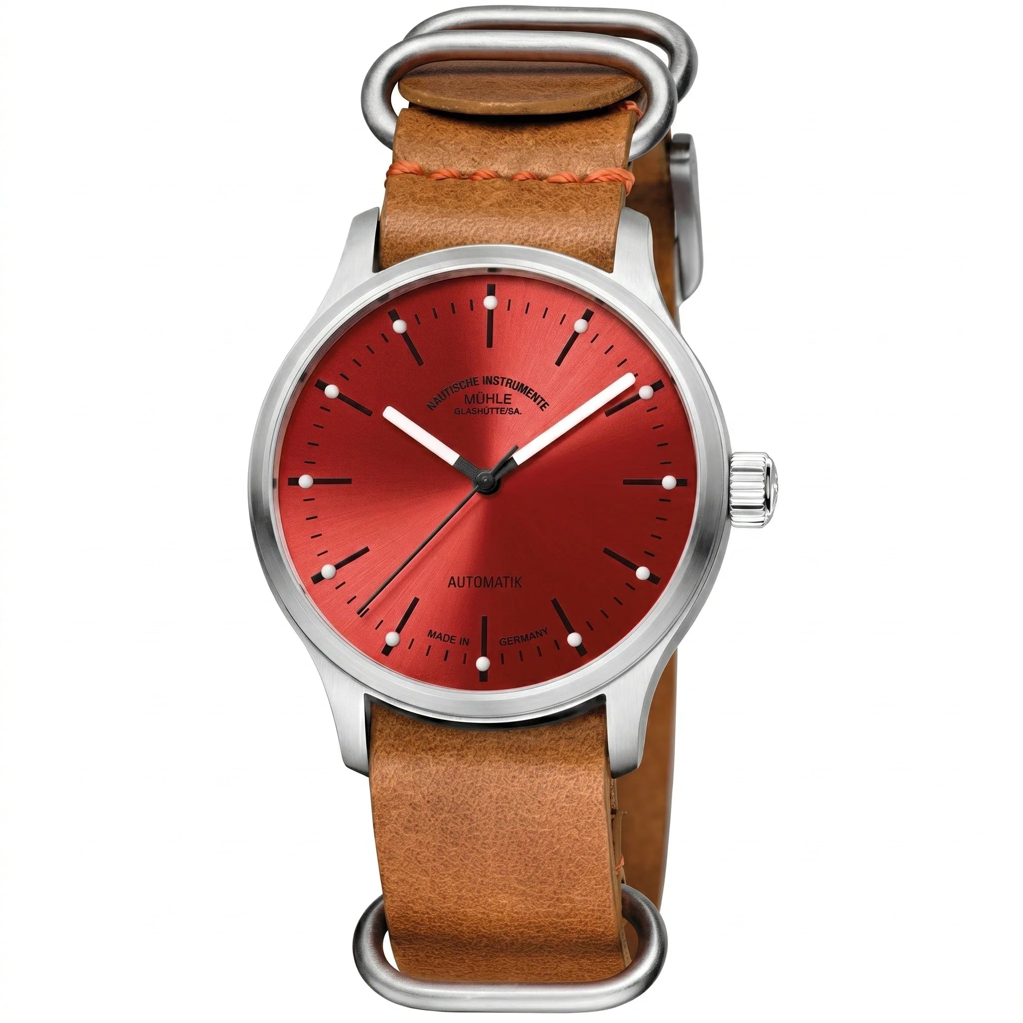 Mühle Glashütte Panova Automatik Rot 40mm