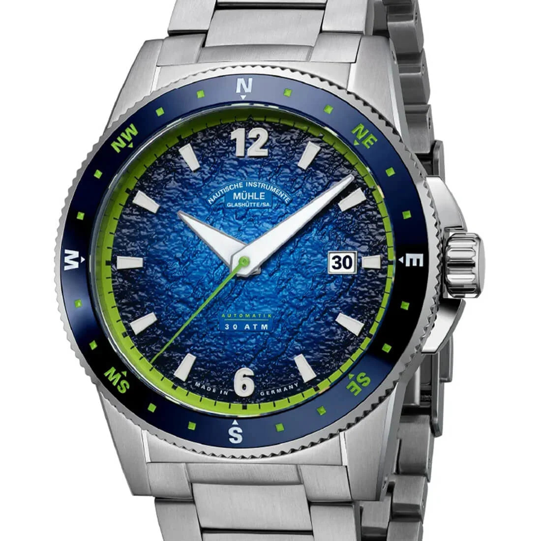 Mühle Glashütte Sportivo Compass Automatic Blue 43mm