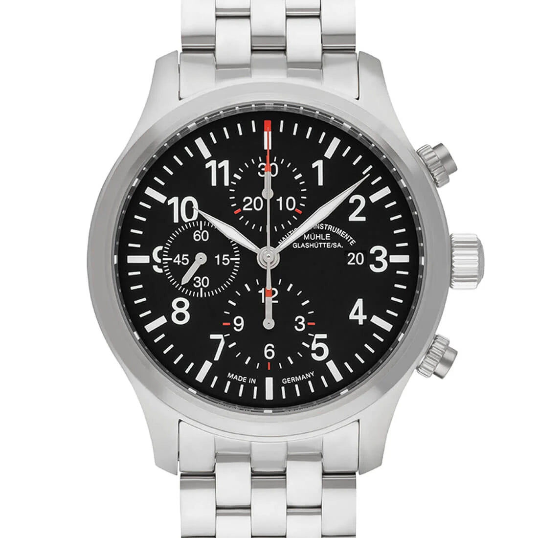 Mühle Glashütte Terrasport Automatic Black 44mm