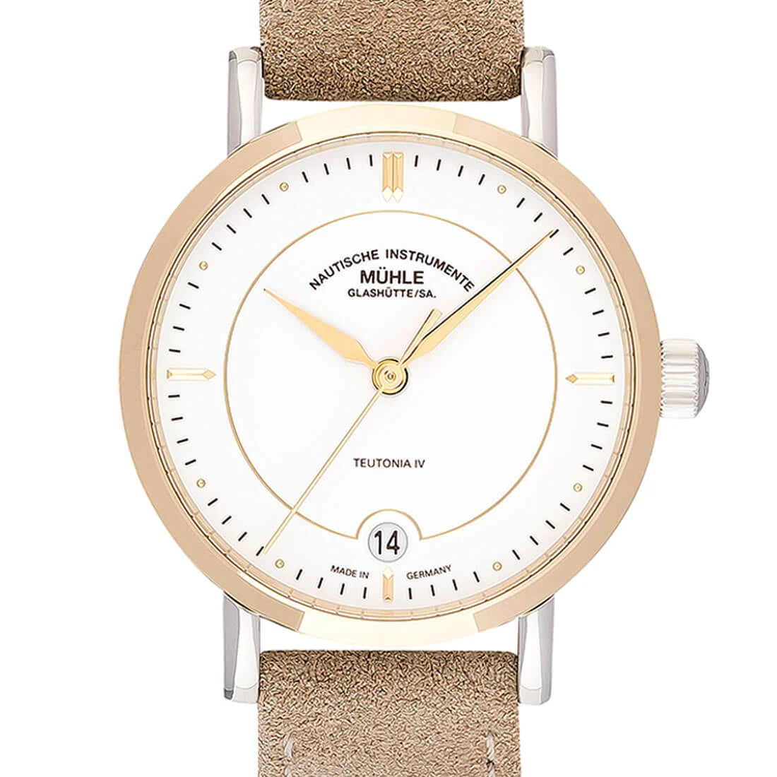 Mühle Glashütte Teutonia Automatic White 33mm