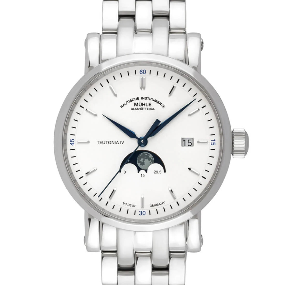 Mühle Glashütte Teutonia IV Automatic White 41mm