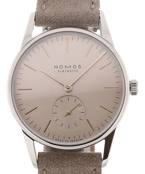 Nomos Glashütte Orion Handaufzug Silber