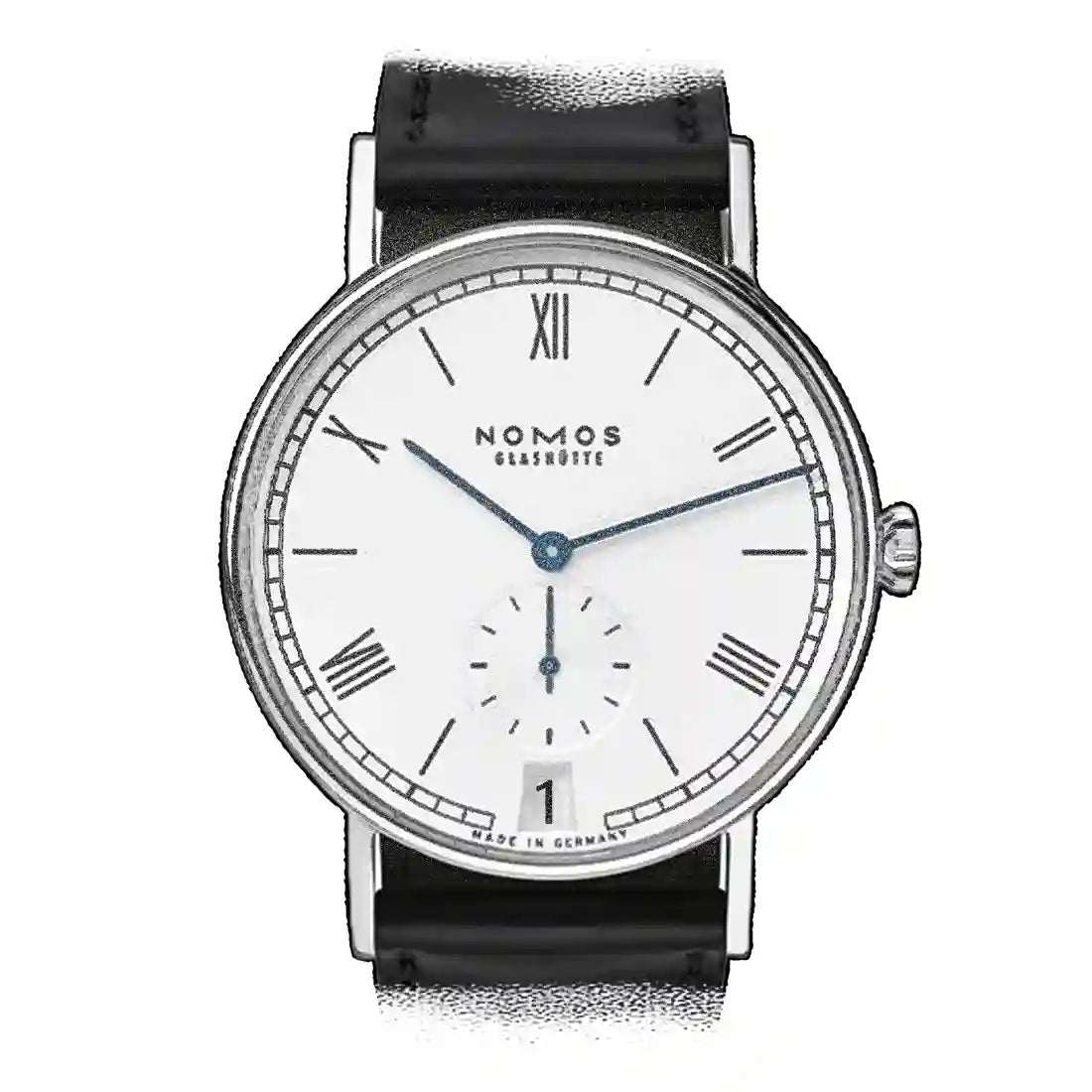 Nomos Glashütte Ludwig Handaufzug Weiß