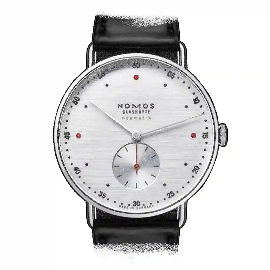 Nomos Glashütte Metro Automatic Silver 39mm
