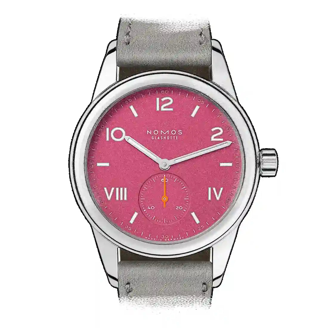 Nomos Glashütte Club Manual Winding Pink 36mm