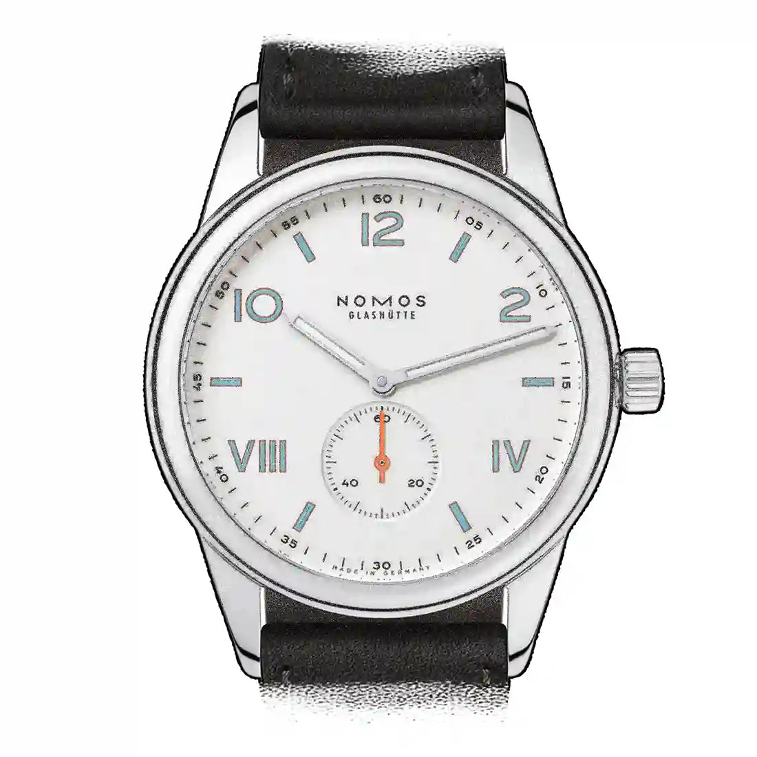 Nomos Glashütte Club Manual Winding White 39mm