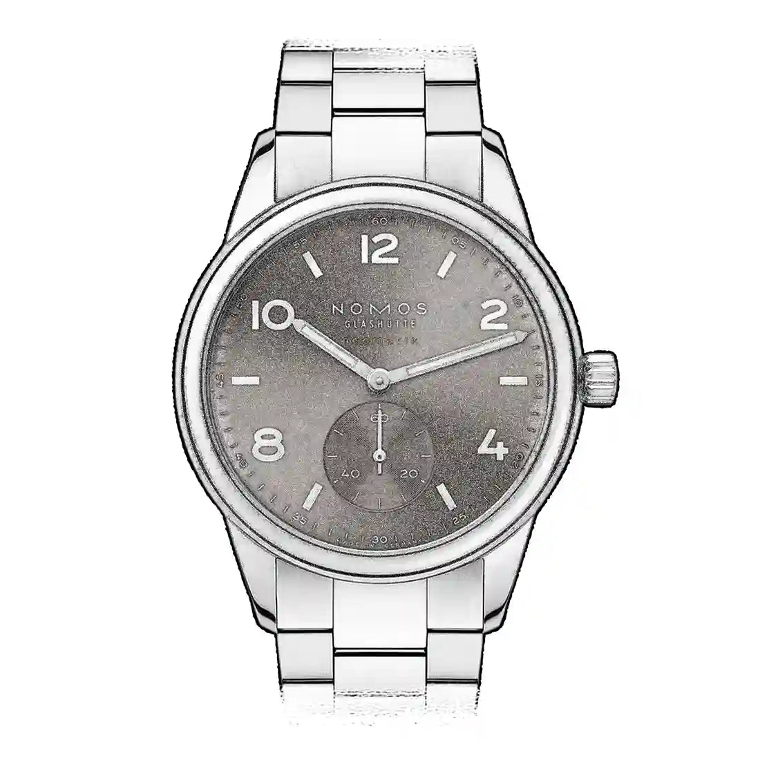 Nomos Glashütte Club Automatic Grijs 39 mm