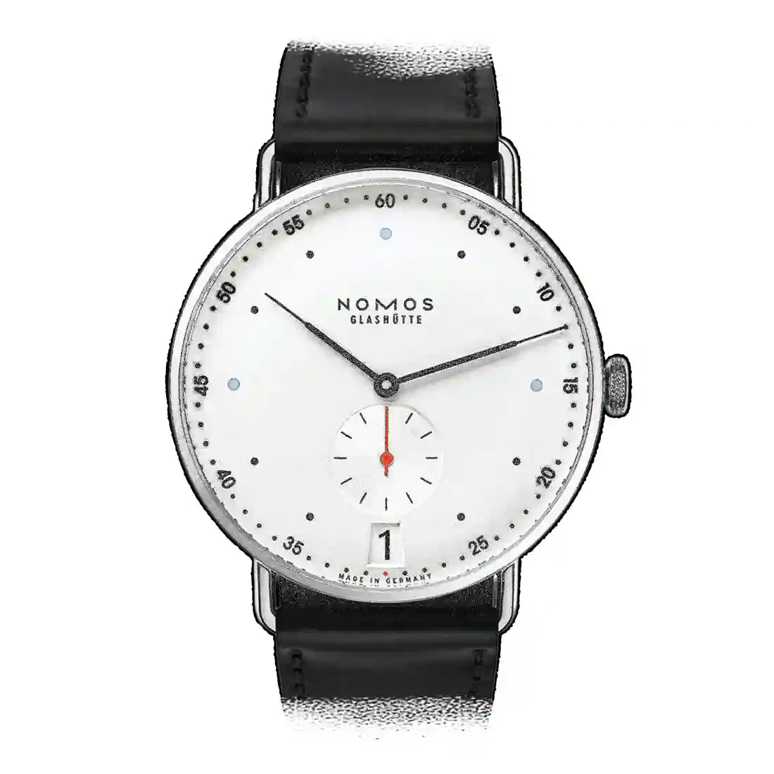Nomos Glashütte Metro Manual Winding Silver 39mm