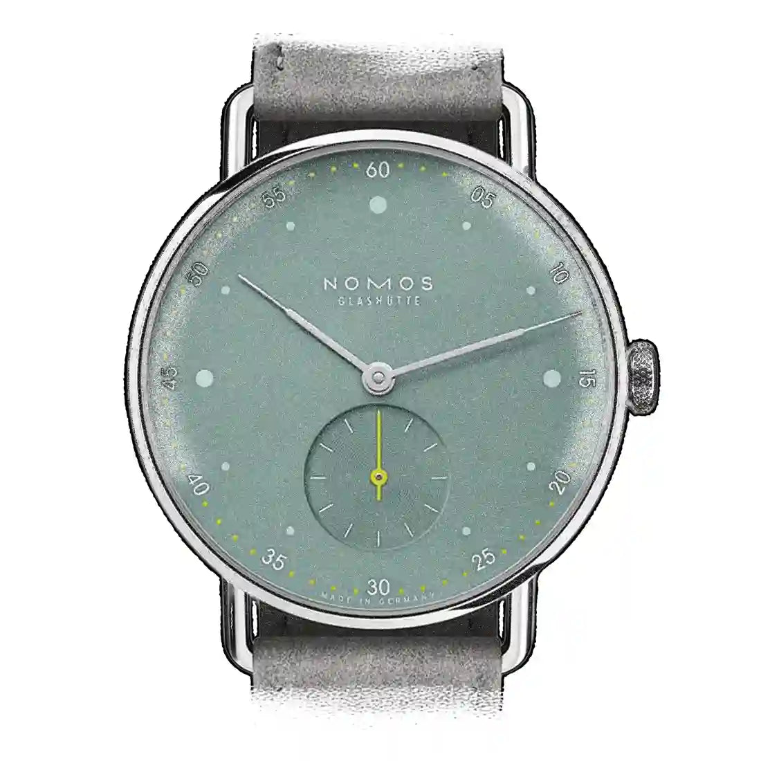 Nomos Glashütte Metro met handopwinding, groen, 33 mm