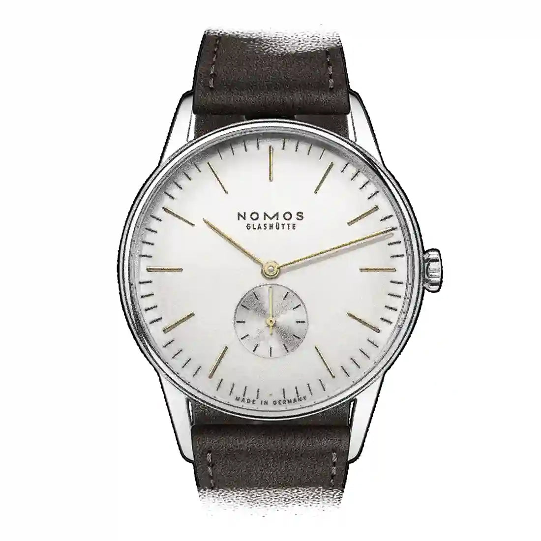 Nomos Glashütte Orion Manual Winding Silver 38mm