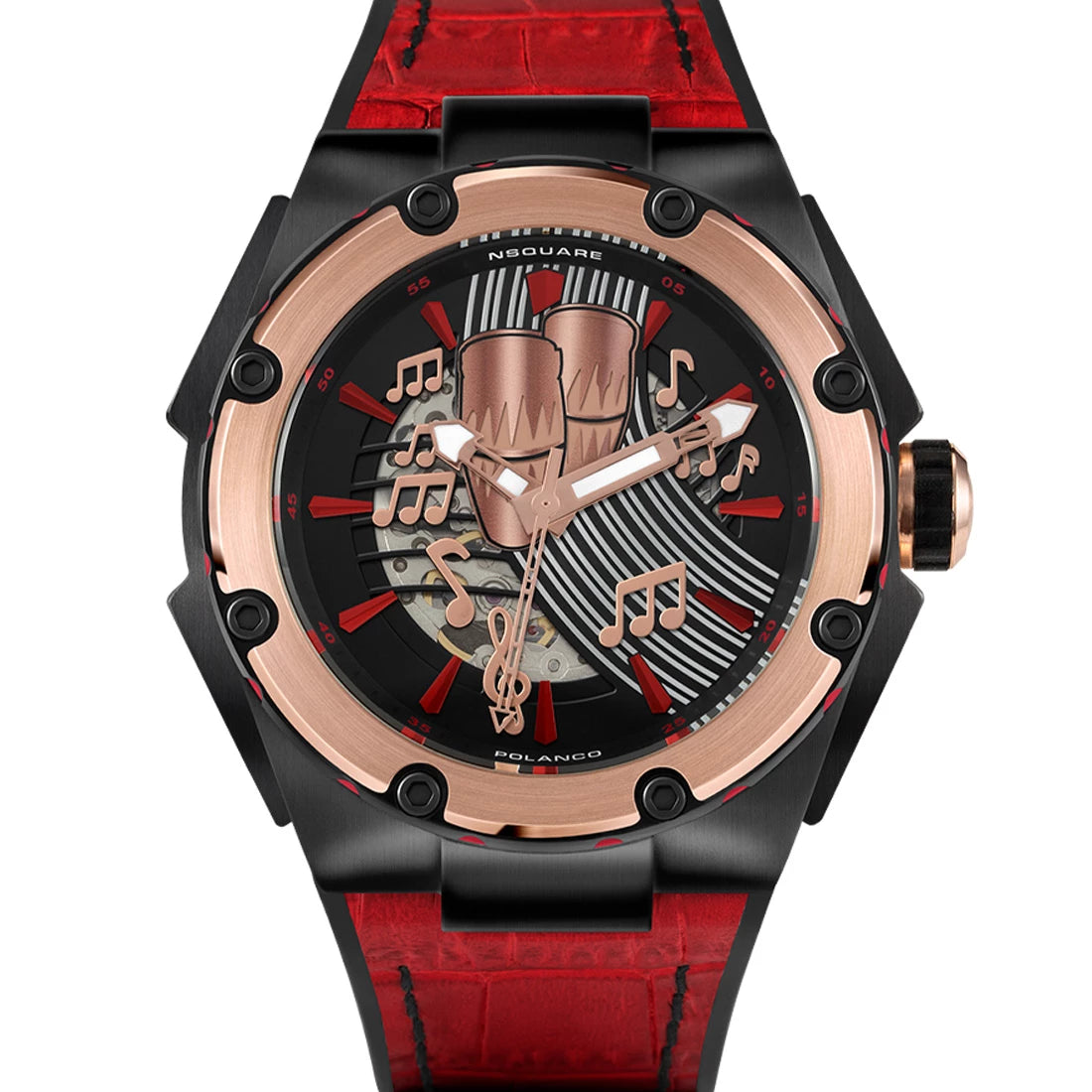 NSquare Chris Polanco Automatik Braun