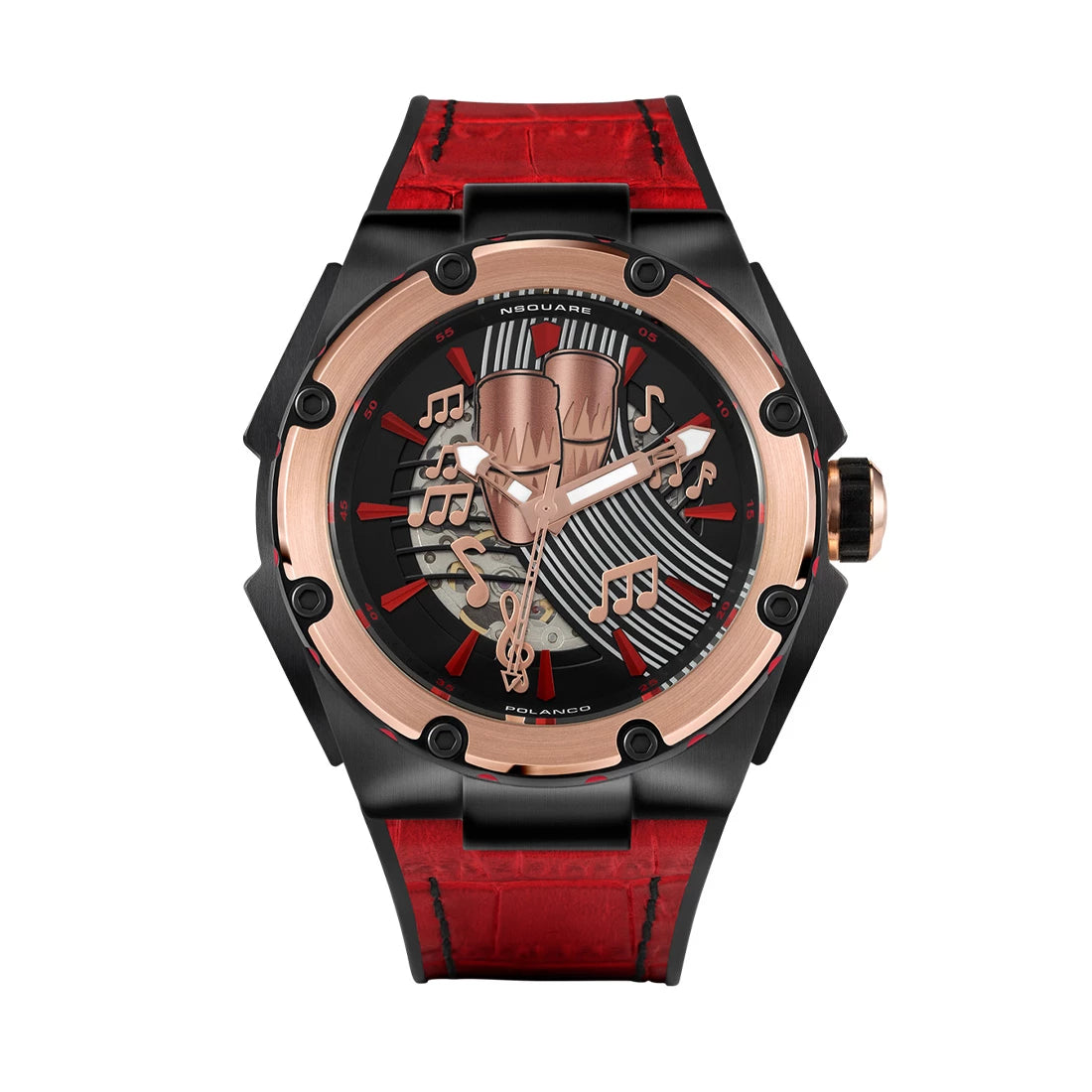 NSquare Chris Polanco Automatik Braun