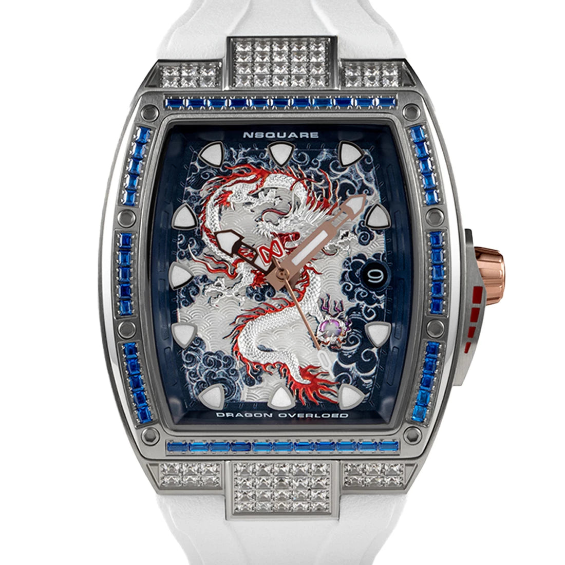 NSquare Dragon Automatic Blue 44mm