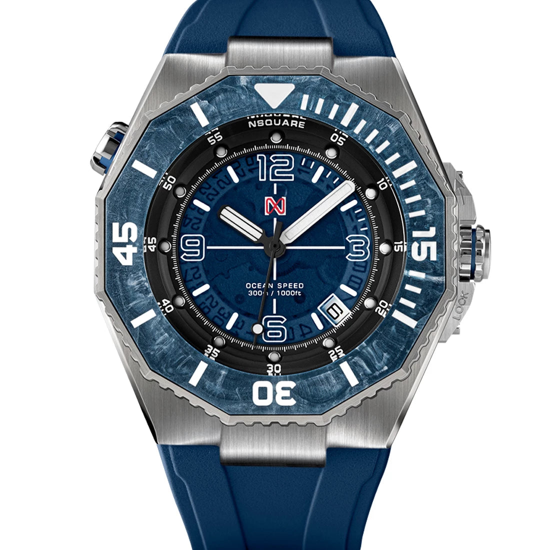 NSquare Diver Automatic Blue 43mm