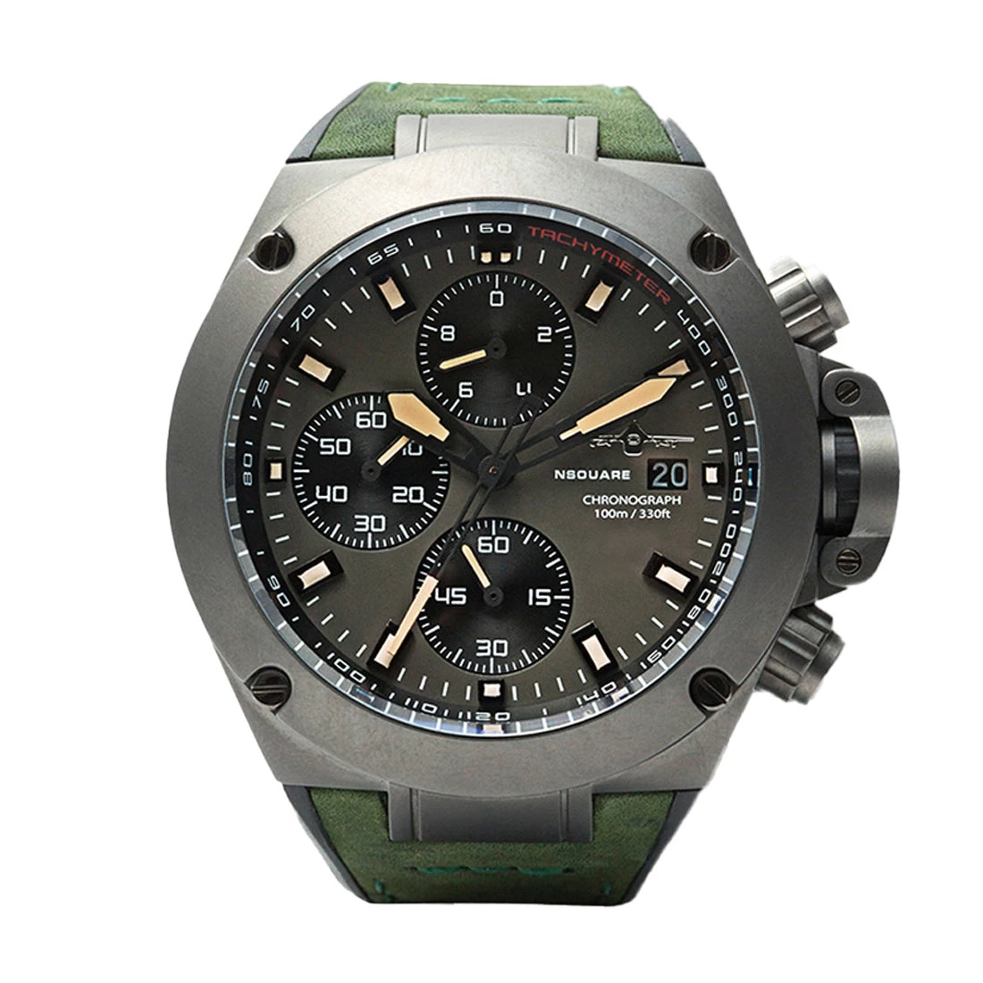 NSquare Navigator Quartz Grey 45mm