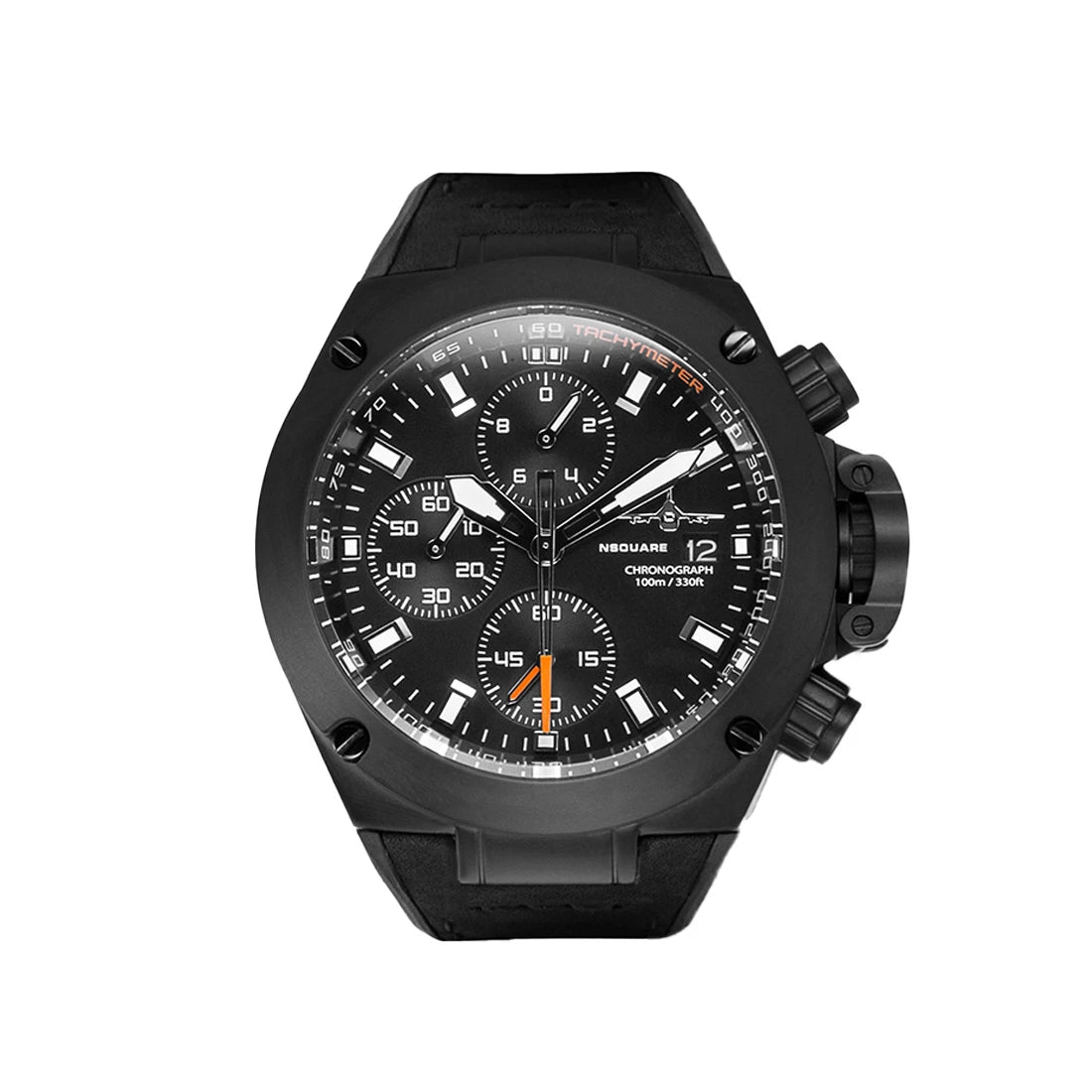 NSquare Navigator Quarz Schwarz