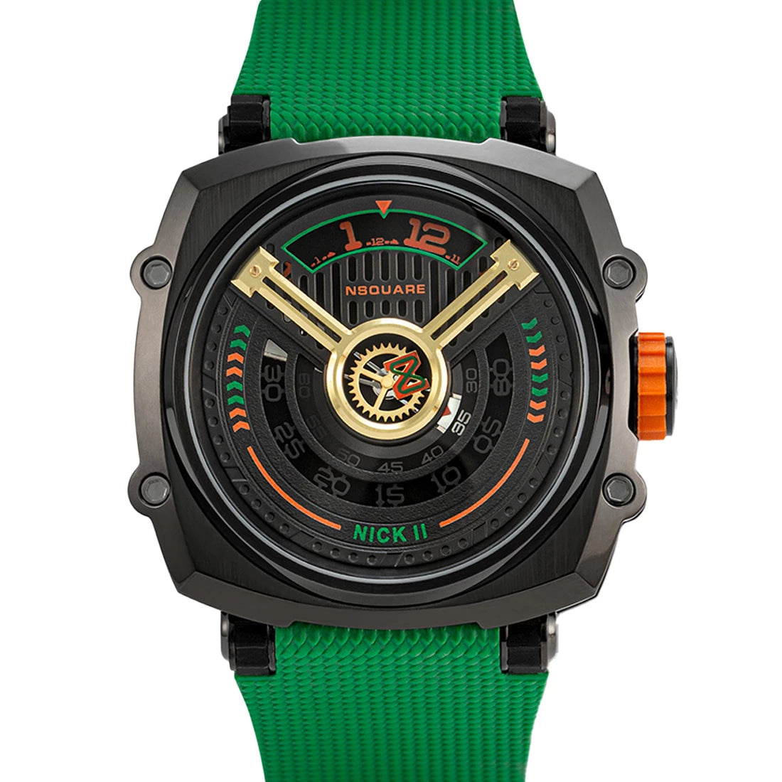 NSquare Nick II Automatik Grün
