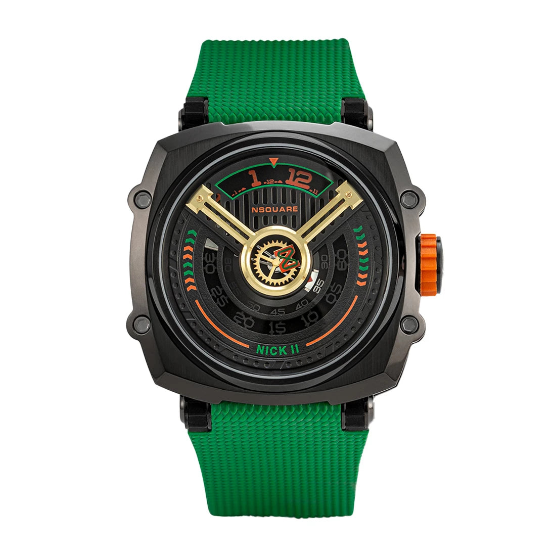 NSquare Nick II Automatik Grün