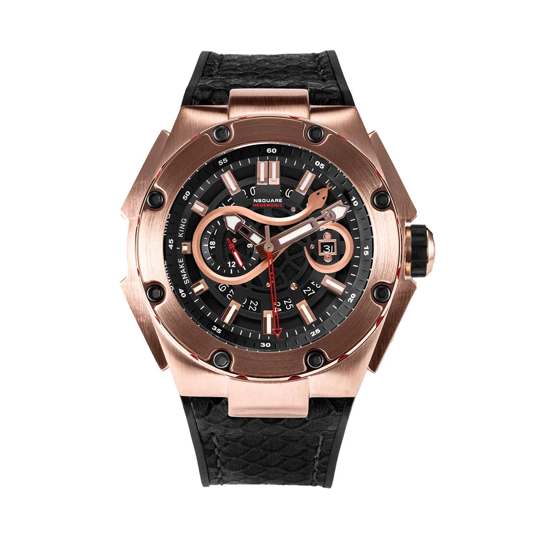 NSquare Snake King Automatic Black 46mm