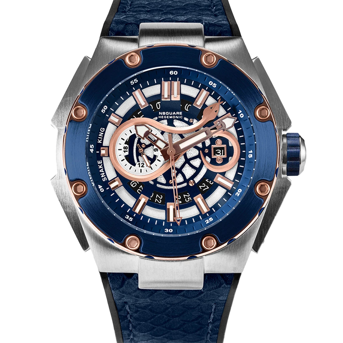 NSquare Snake King Automatic Blue 46mm