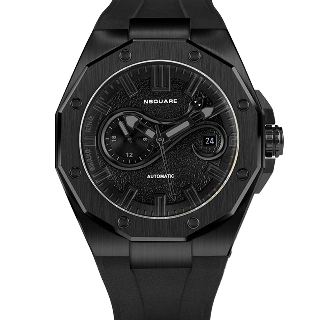 NSquare Snake King Automatik Schwarz