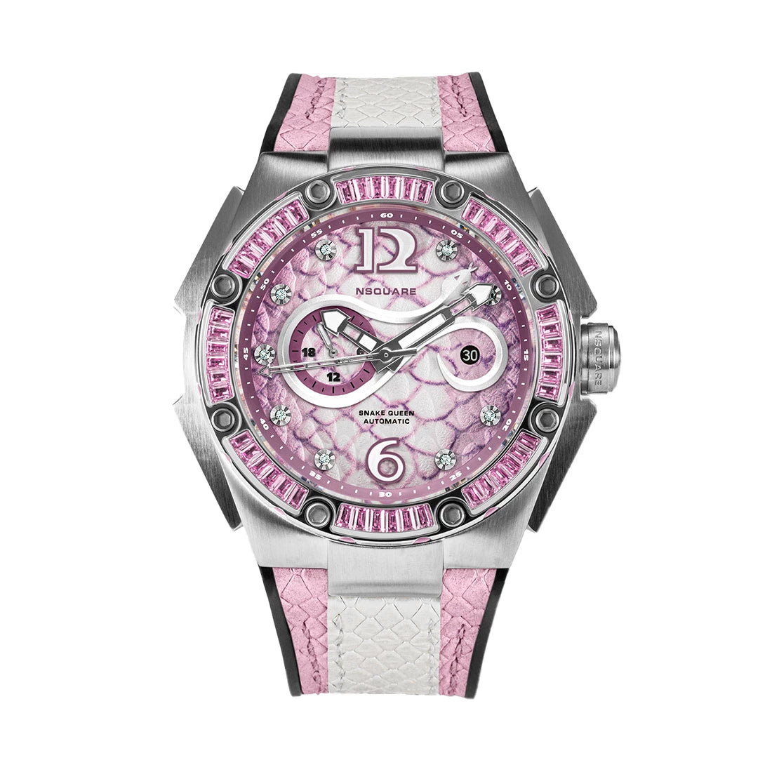 NSquare Snake Queen Automatique Rose