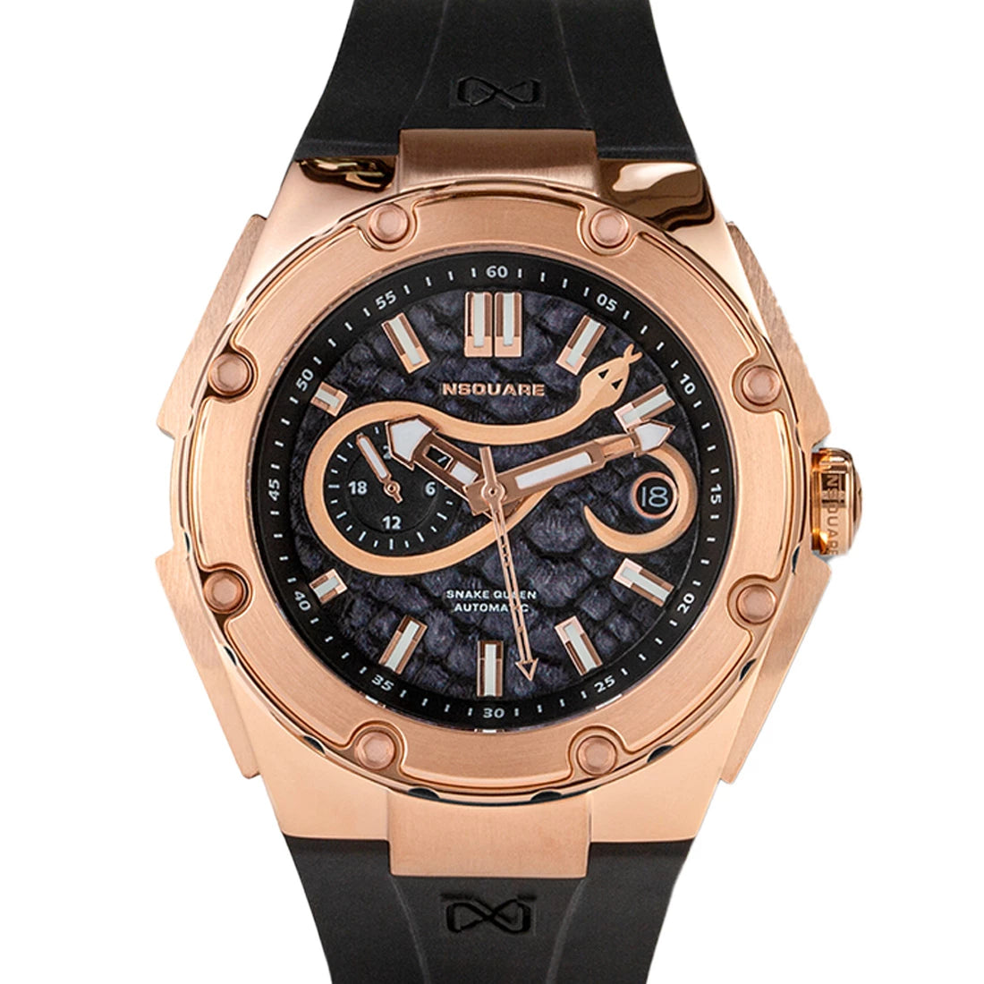 NSquare Snake Queen Automatik Schwarz