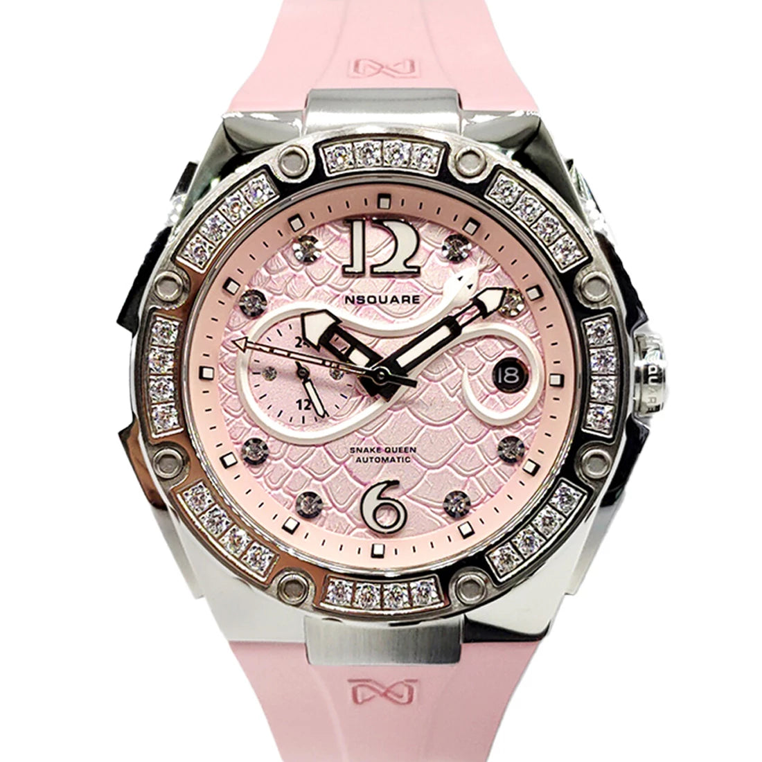 NSquare Snake Queen Automatic Pink 39mm