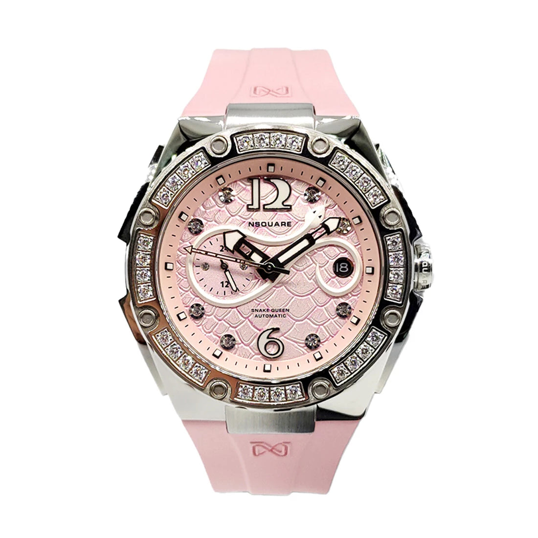 NSquare Snake Queen Automatic Pink 39mm