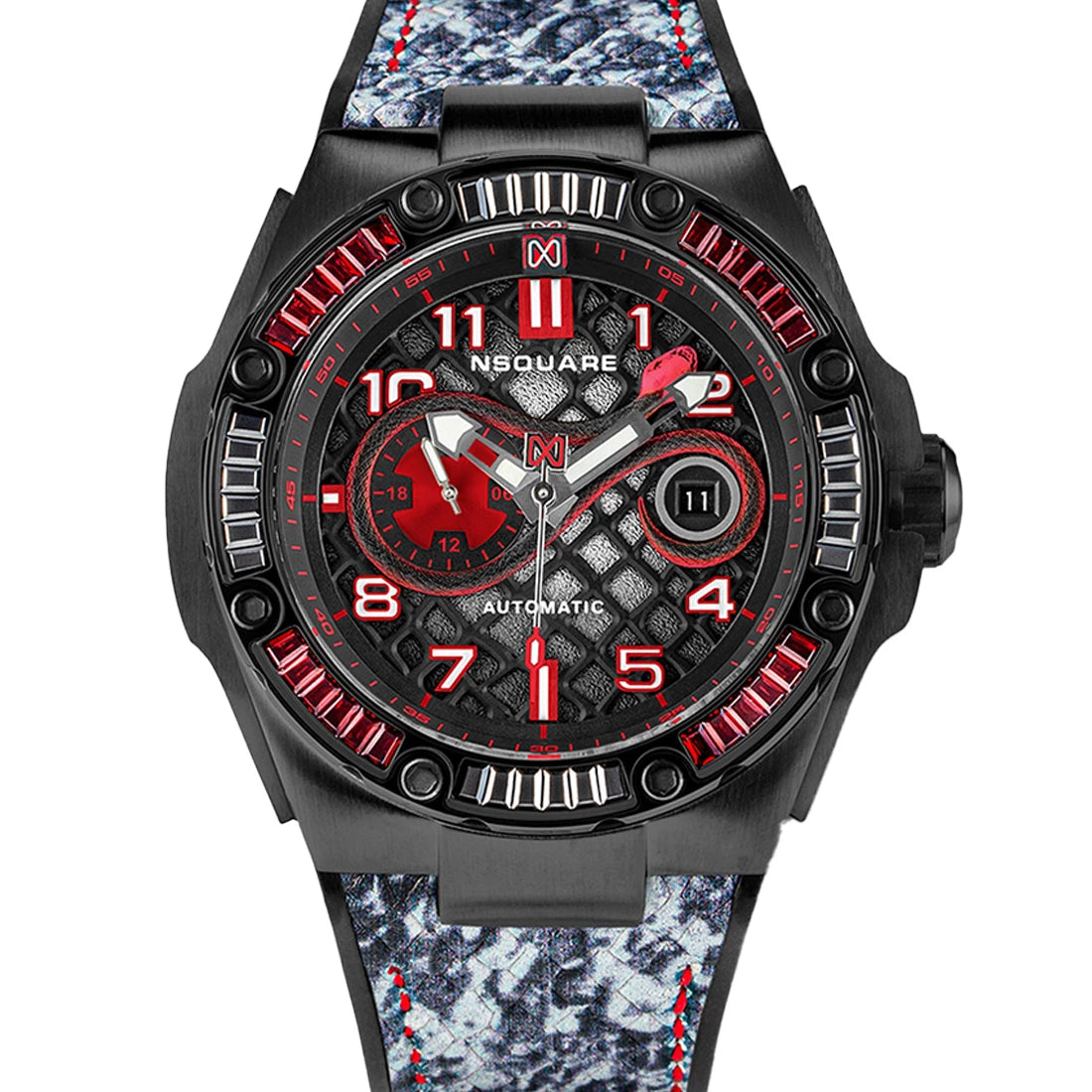 NSquare Snake Special Automatic Black 46mm