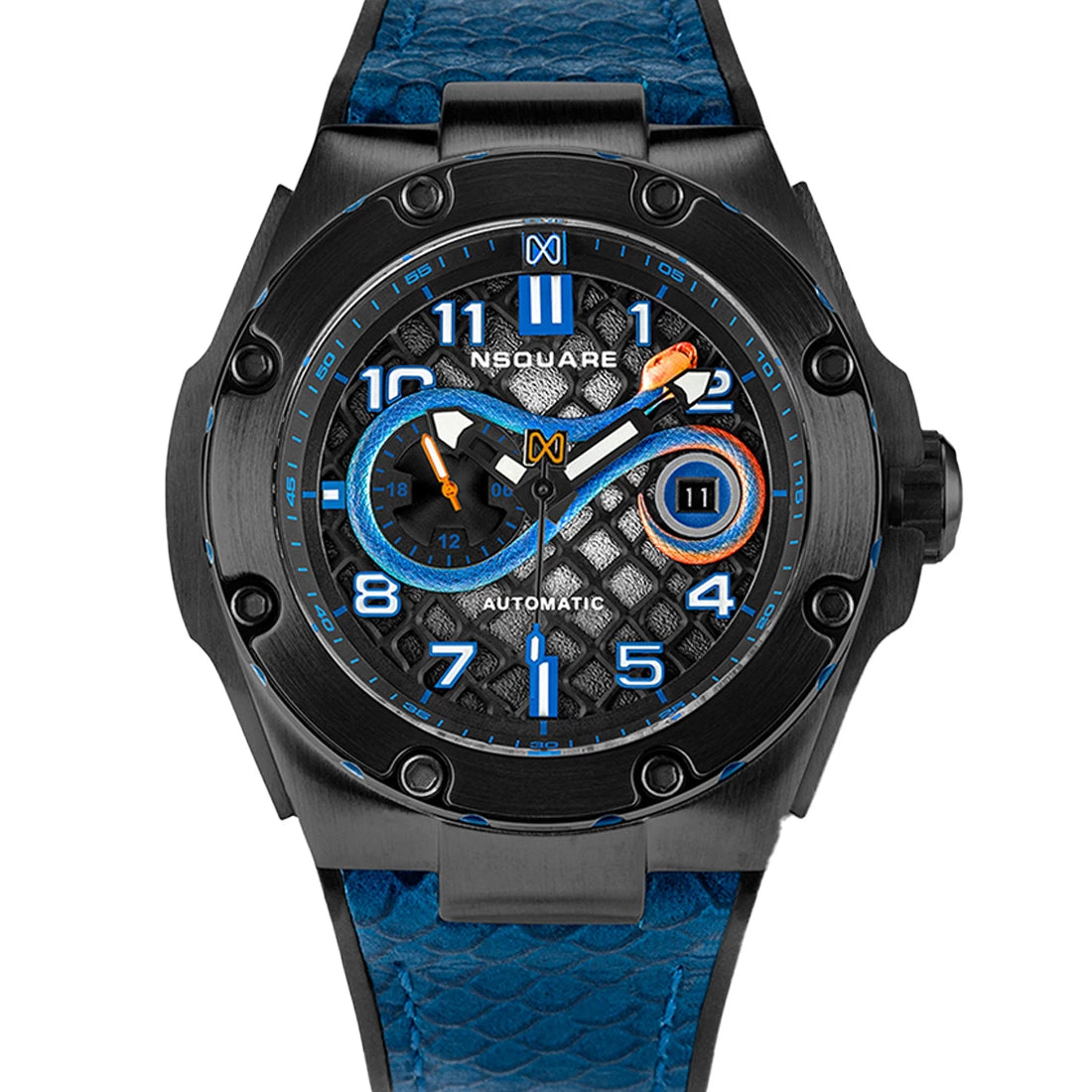 NSquare Snake Special Automatic Black 46mm