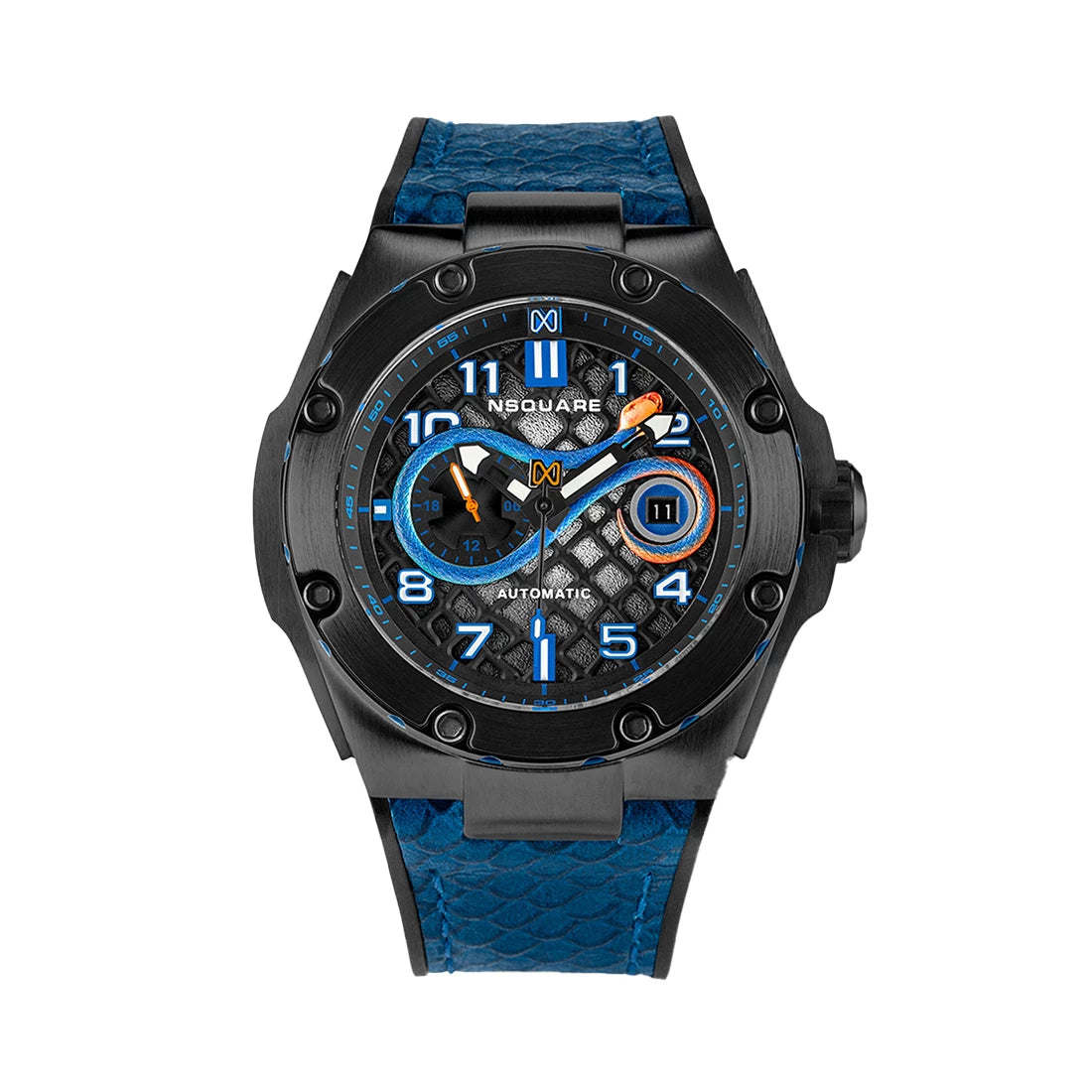 NSquare Snake Special Automatic Black 46mm