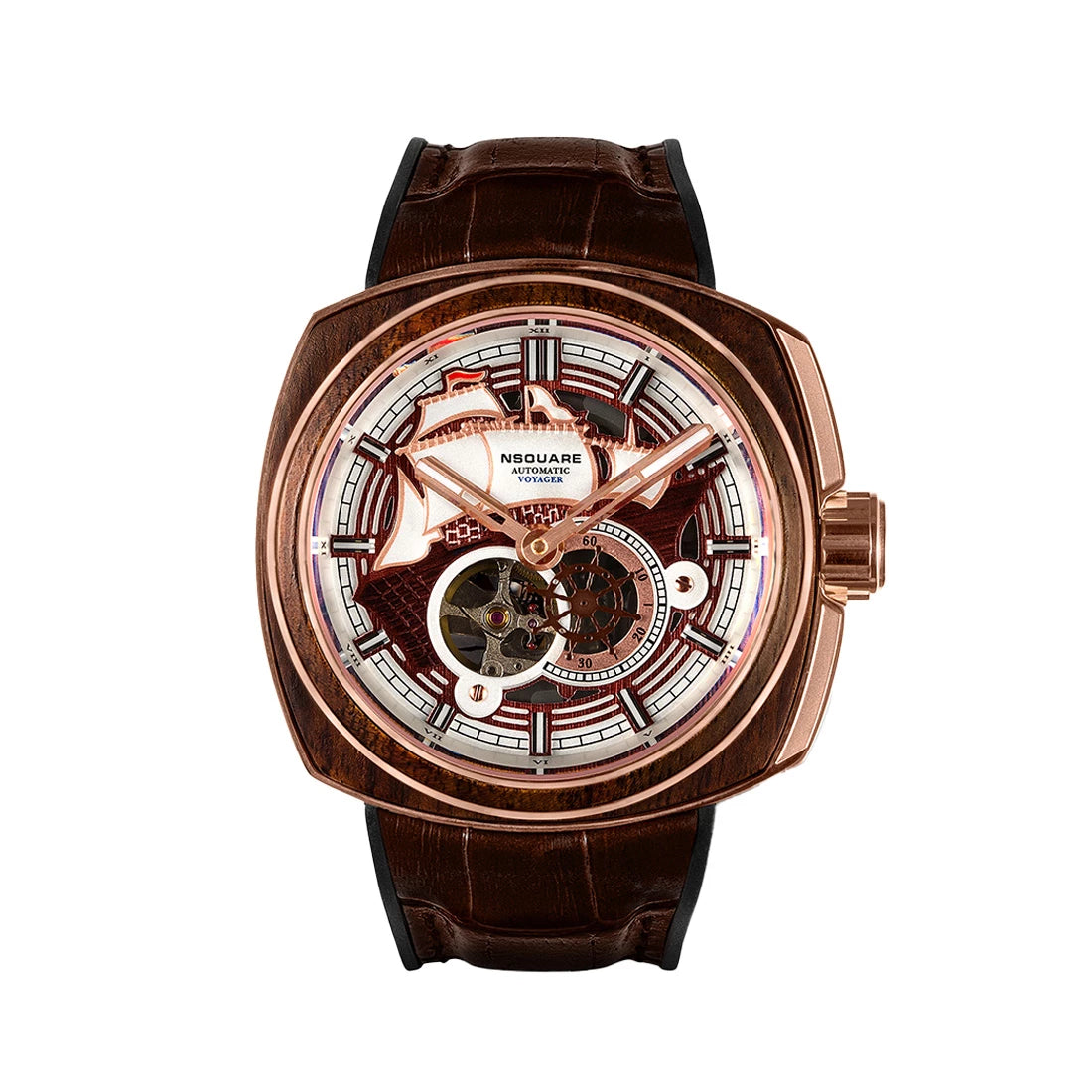 NSquare Voyager Automatic Brown 51mm