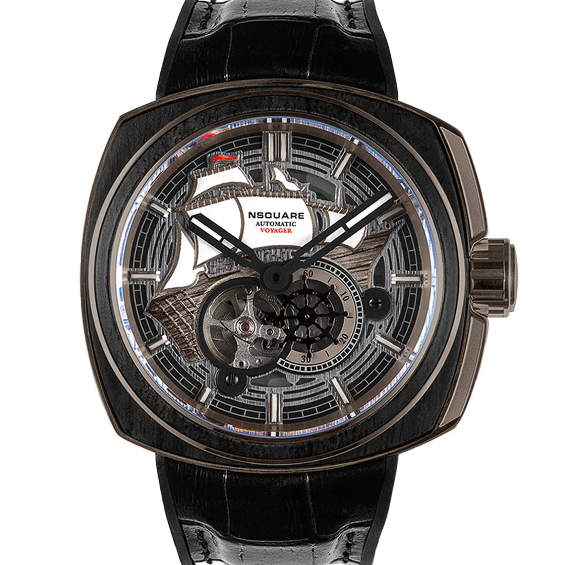 NSquare Voyager Automatic Black 51mm