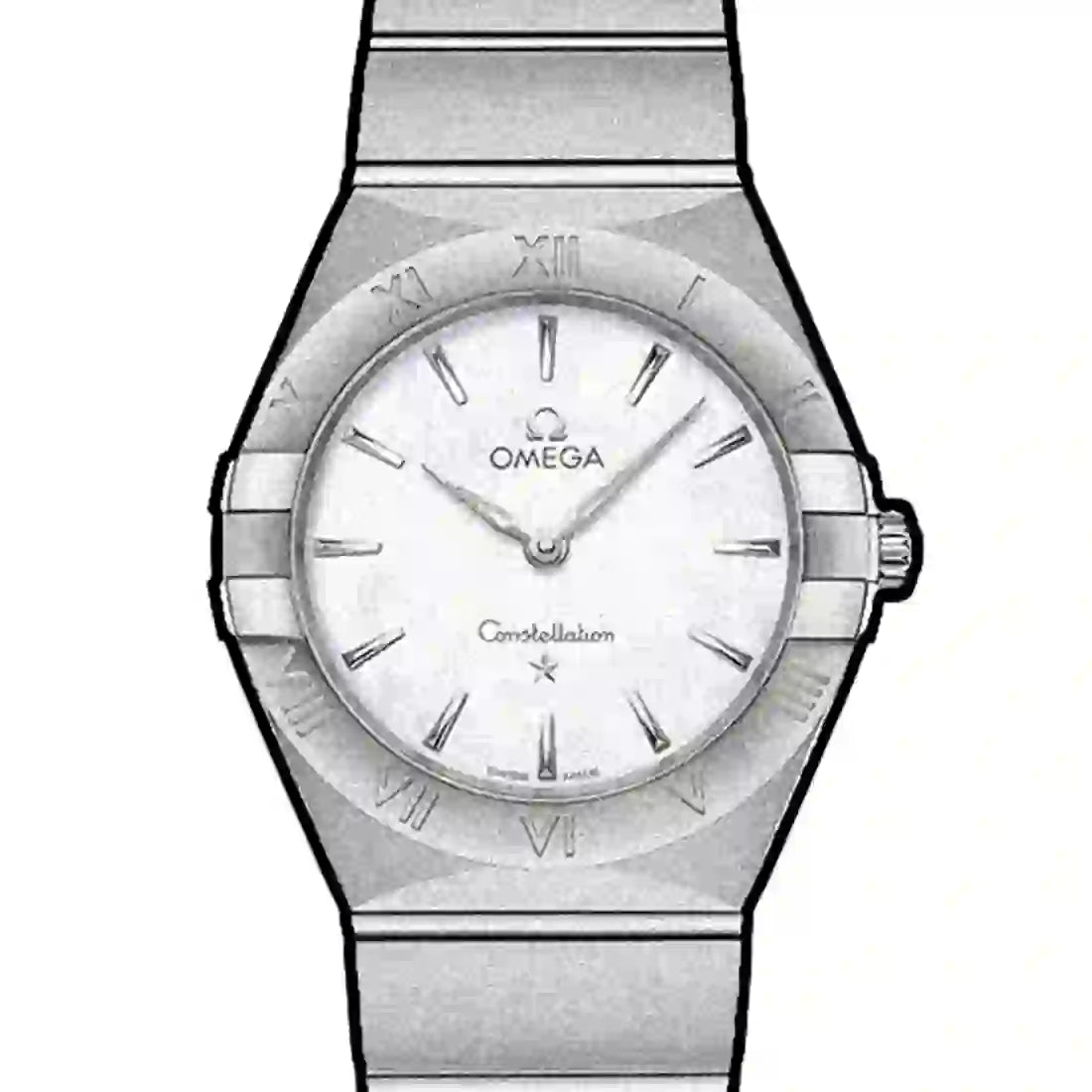 Omega Constellation Quartz Mother of Pearl 28mm