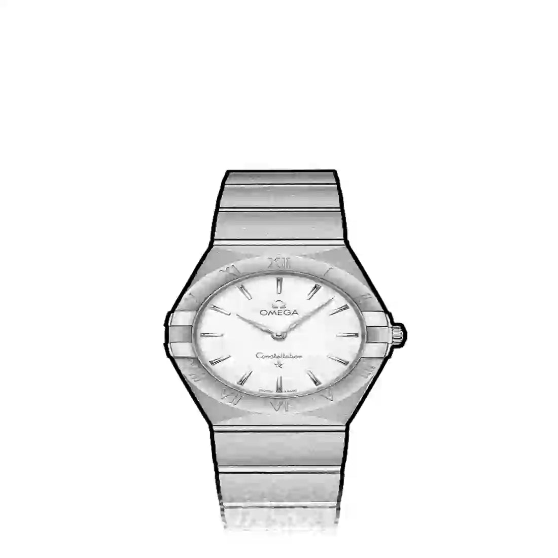 Omega Constellation Quartz Mother of Pearl 28mm