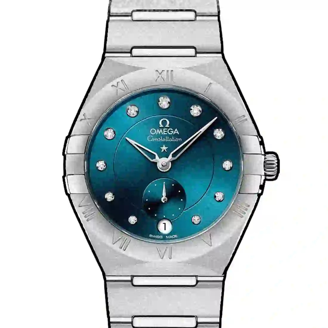 Omega Constellation Co-Axial Master Chronometer Automatic Blue 34mm