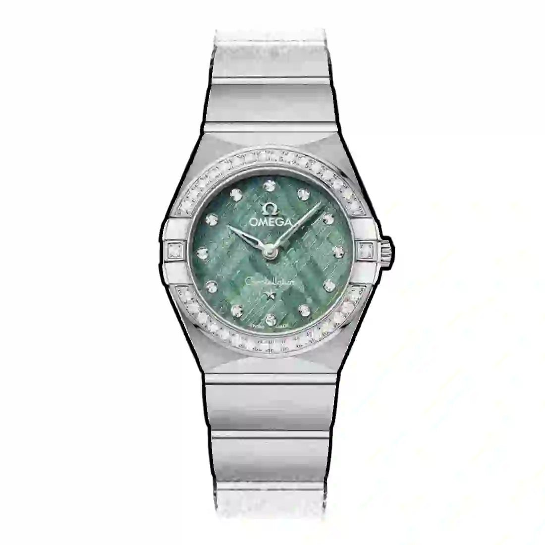 Omega Constellation Quartz Green 25mm