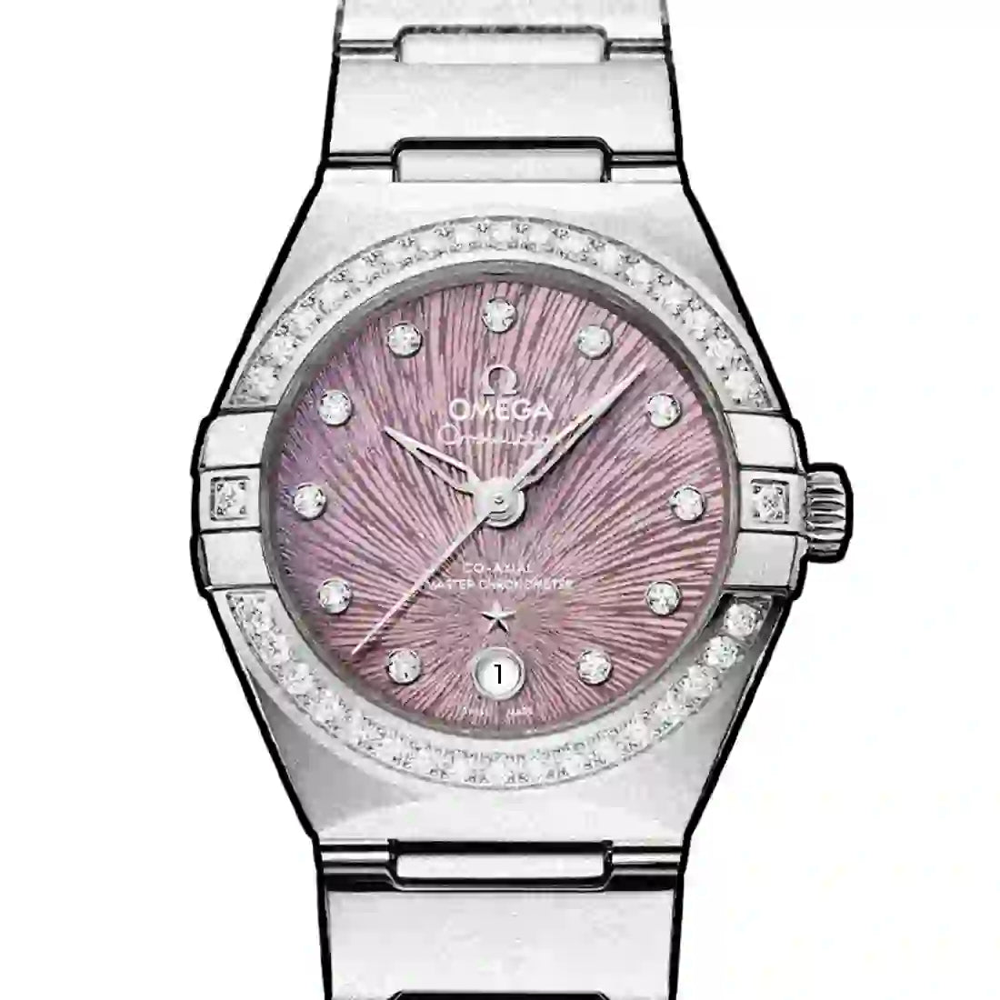Omega Constellation Automatic Purple 29mm