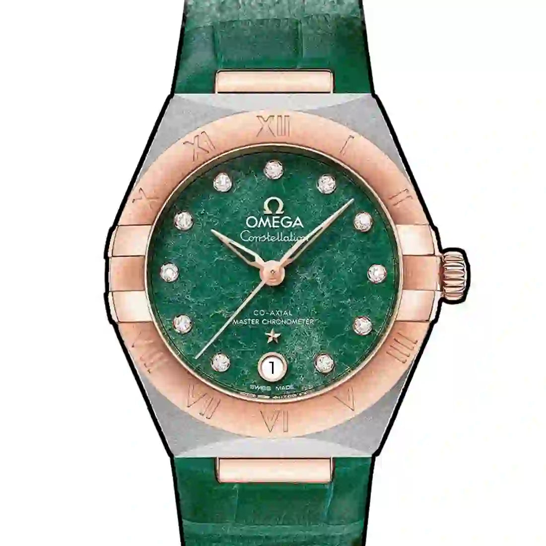 Omega Constellation Co-Axial Master Chronometer Automatic Green 29mm