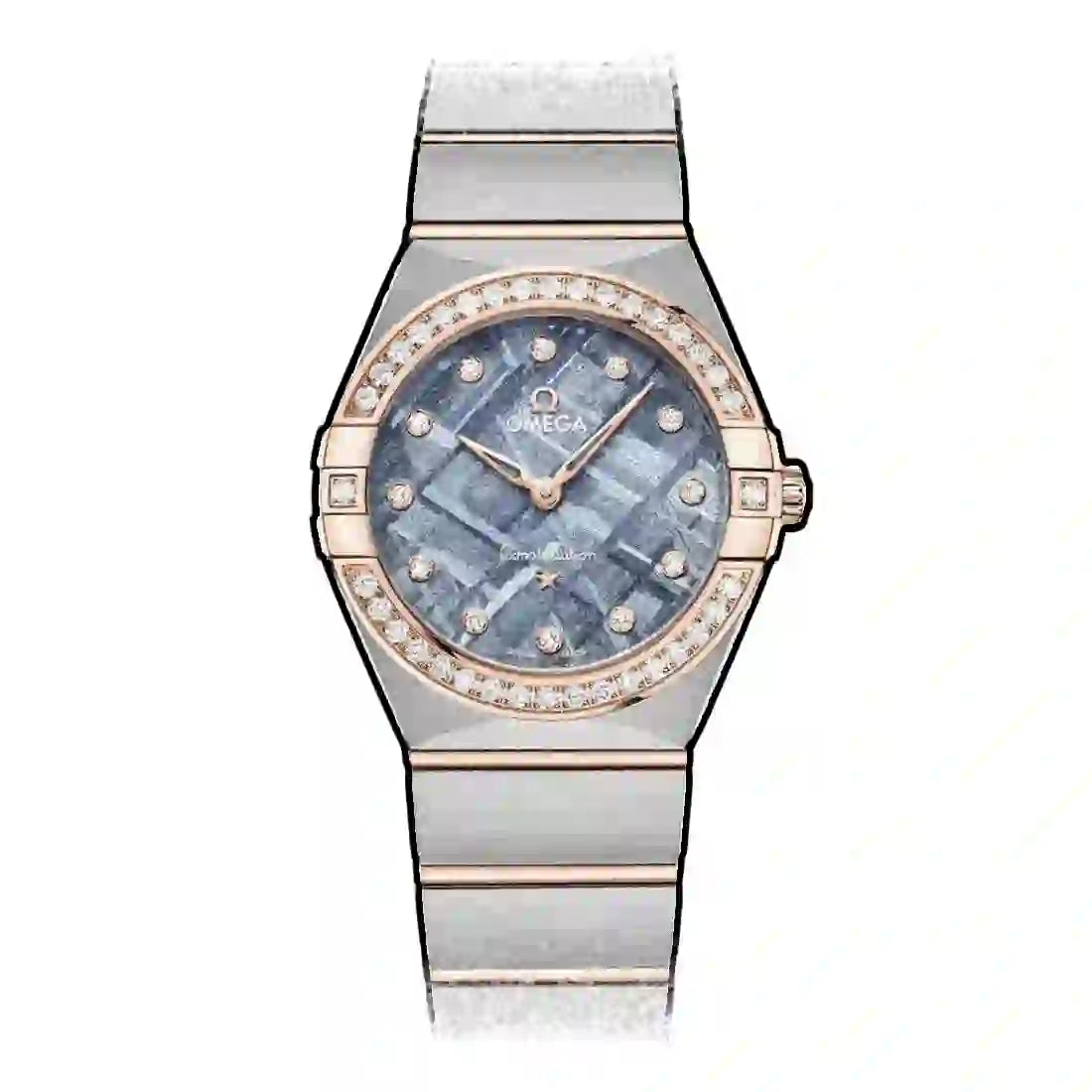 Omega Constellation Quartz Blue 28mm