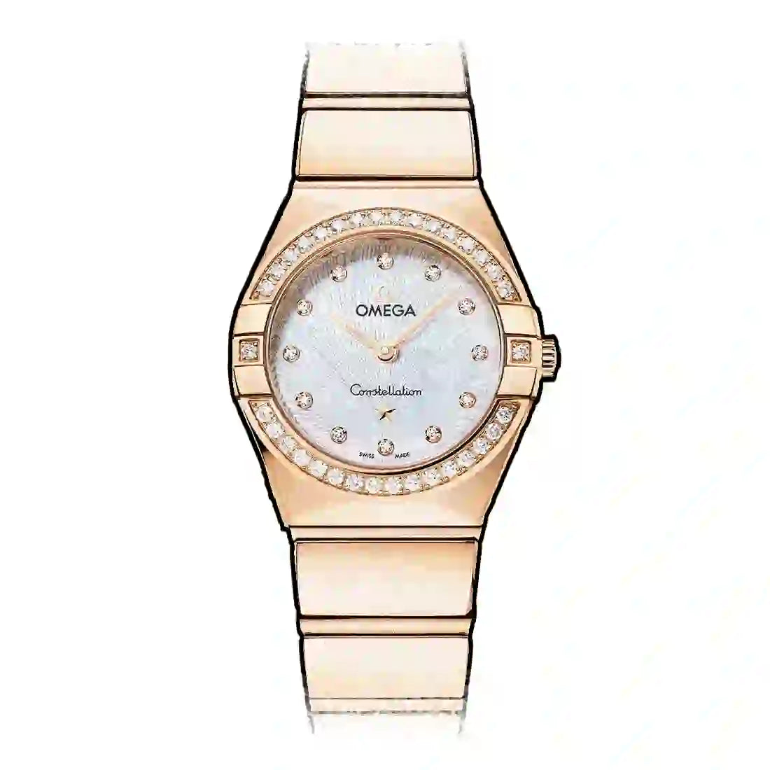 Omega Constellation Quartz Silver 25mm