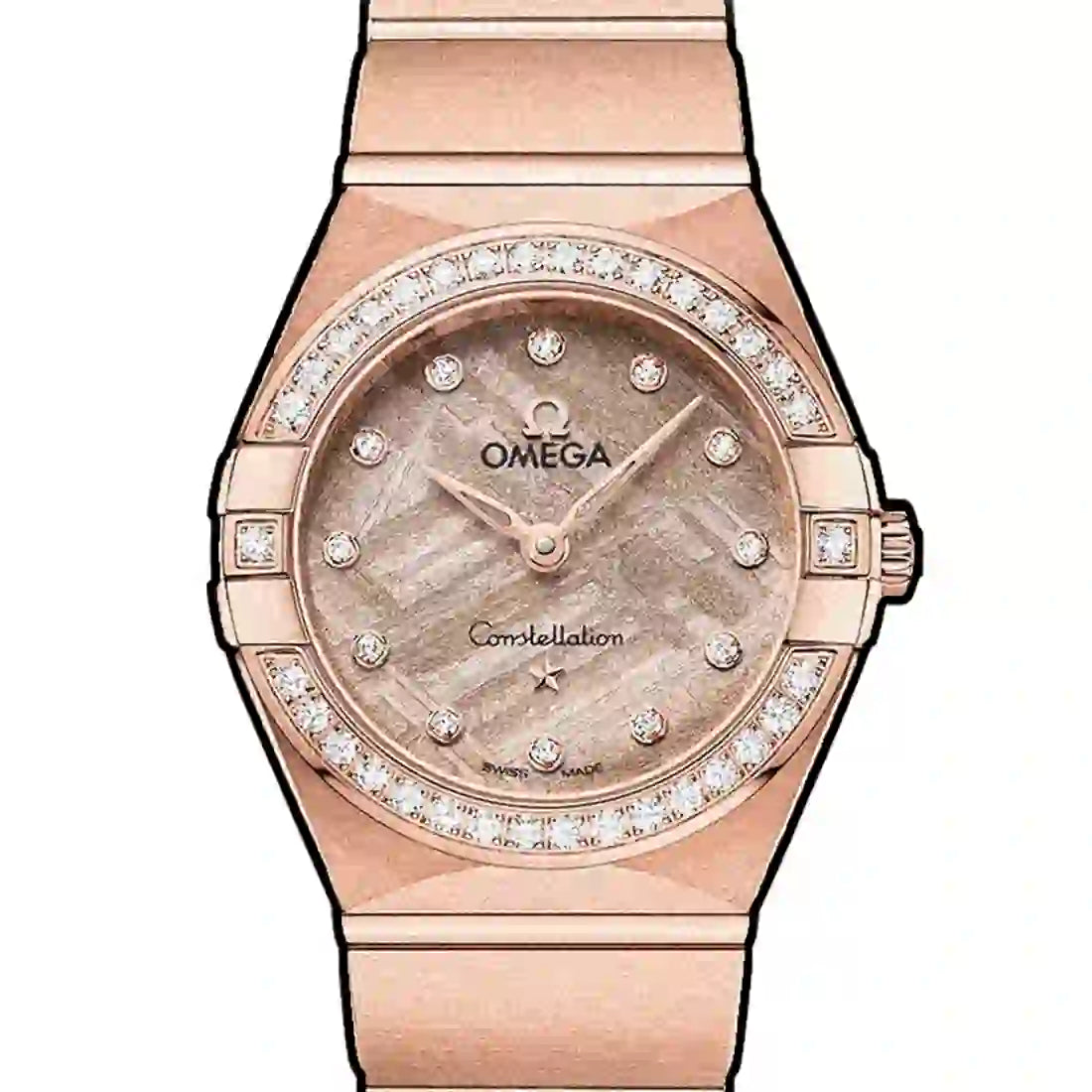 Omega Constellation Quartz Silver 25mm