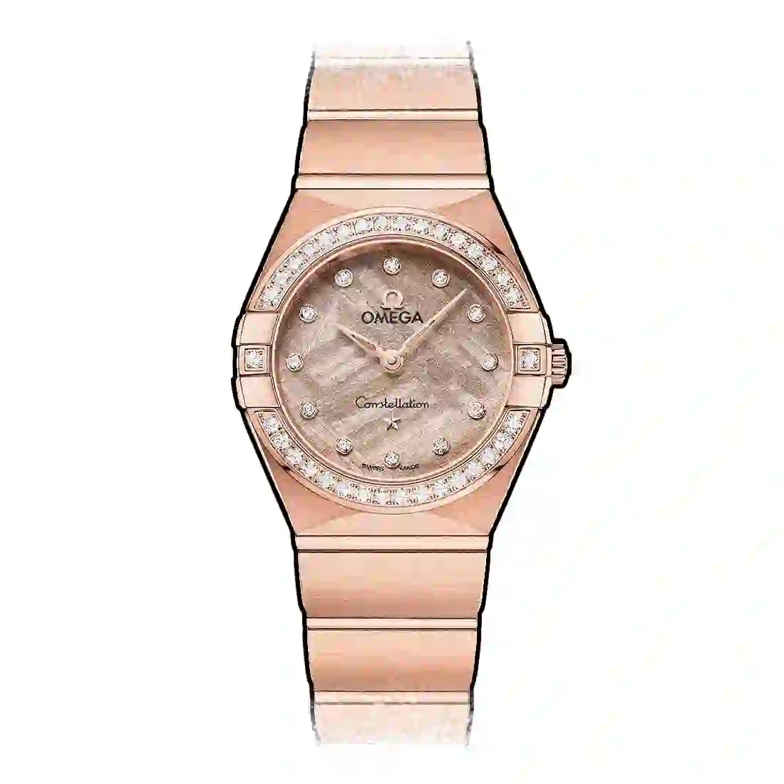 Omega Constellation Quartz Silver 25mm